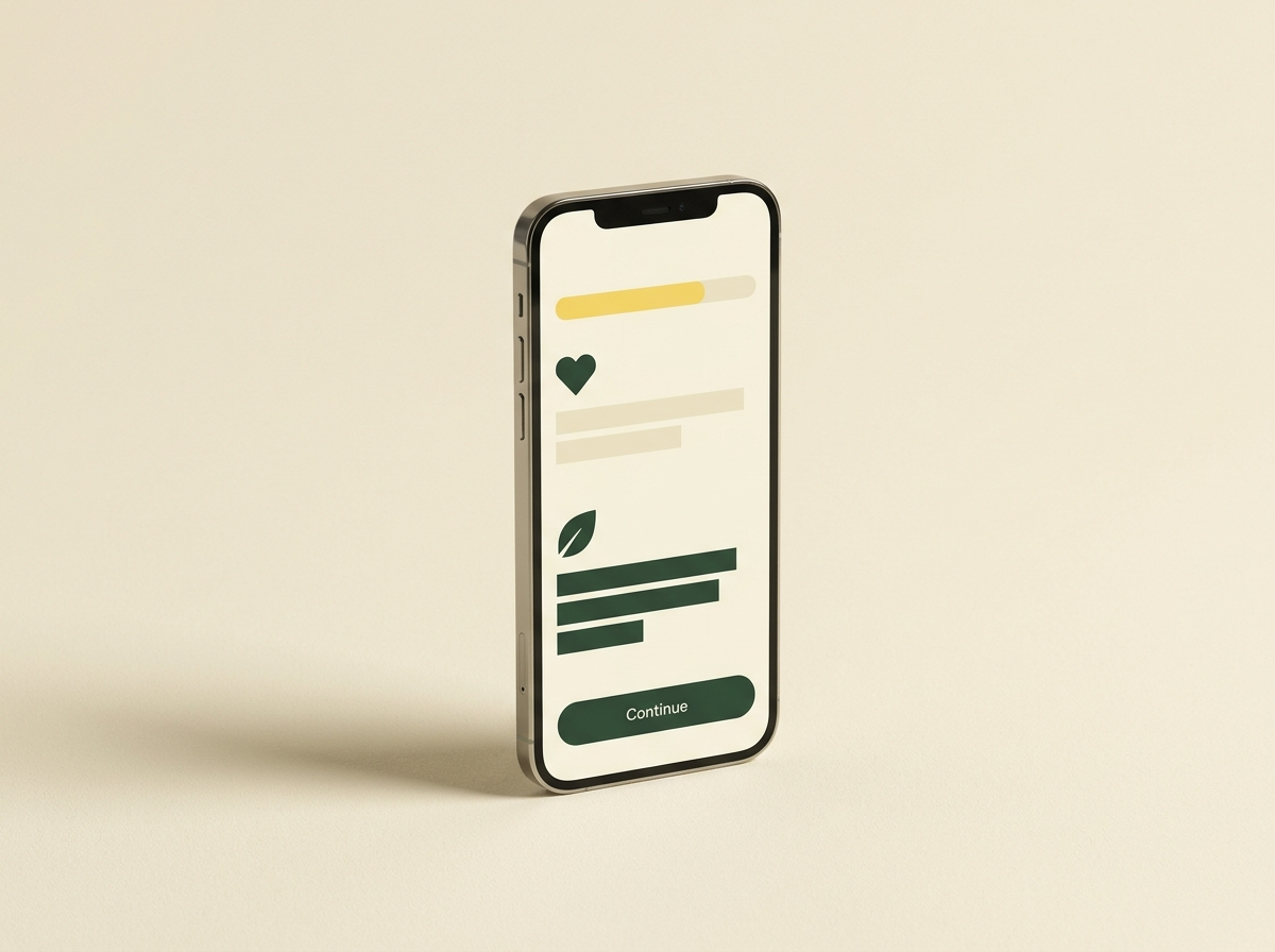 The 2-minute health quiz on a phone